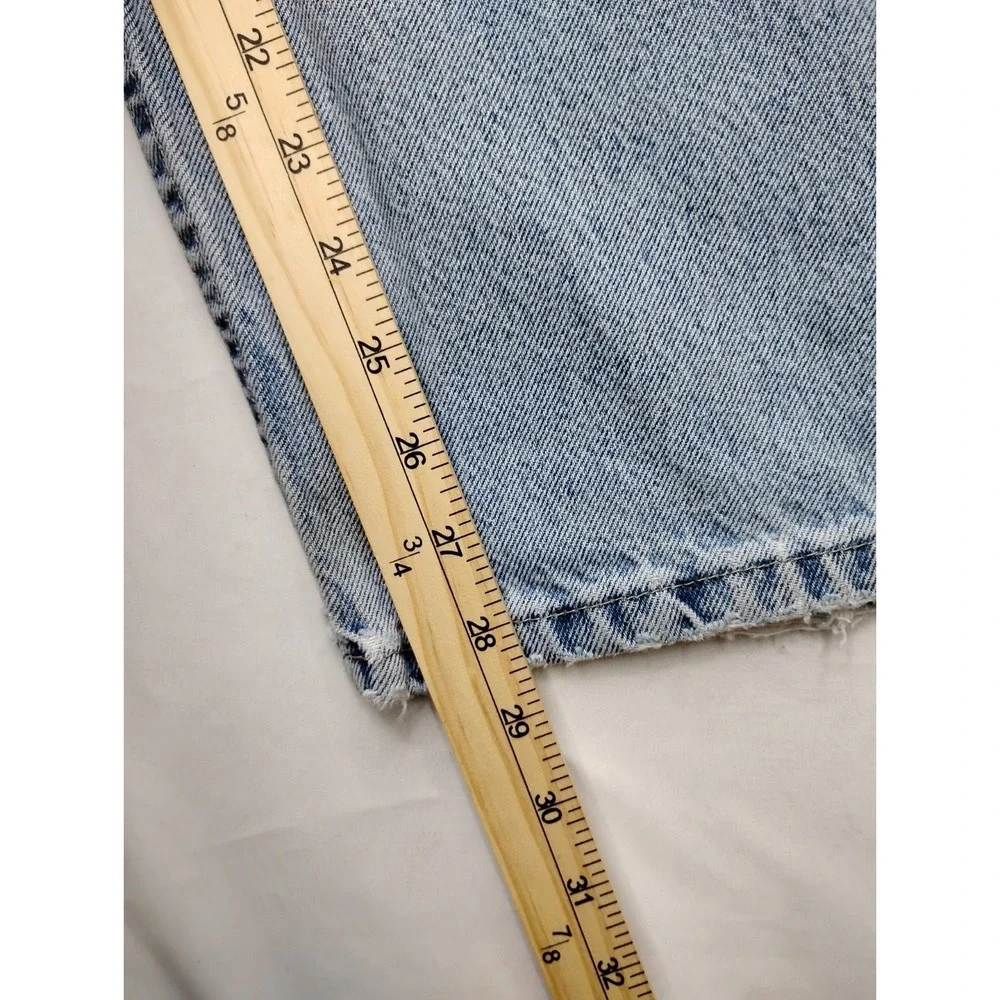 Levi's L2 90s Baggy Fit Jeans Mens 36x29 Light Denim Vintage Skater White Tab
